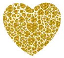 heart made of hearts