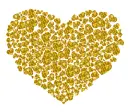 heart made of hearts