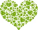 heart made of hearts