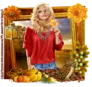 Blonde in Autumn