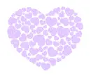 heart made of hearts