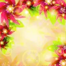 Pink & Yellow Floral ~ Background