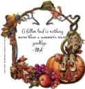 Mel - Fallen Leaf - Summer's Wave - Pumpkin