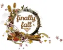 finally fall, Seasonal, Autumn, Text