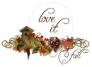 Love it,  Seasons, Autumn, Text, GG Related