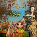 Deb -Falling Leaves... fb profile pic