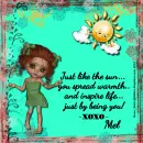 Mel - Just Like The Sun - Warmth - Inspire