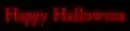 Red Flashing Halloween