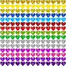 hearts of various colors