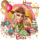 Happy Birthday ~ Bren ~ fg