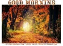 GOOD MORNING, AUTUMN, SEASONS, TEXT, NATURE