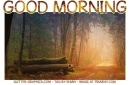 GOOD MORNING, AUTUMN, SEASONS, TEXT, NATURE