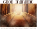 GOOD MORNING, AUTUMN, SEASONS, TEXT, NATURE