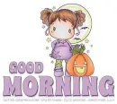 GOOD MORNING, HOLIDAYS, HALLOWEEN, CUTE