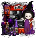 Halloween Cute Ghoul Witch <Love It!>