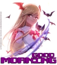 GOOD MORNING, HALLOWEEN, TEXT, GREETINGS, CUTE