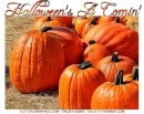 HALLOWEEN'S-A-COMIN', GREETINGS, TEXT, HOLIDAYS
