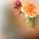 Autumn Fall Roses ~ Background