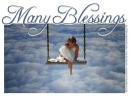 Many Blessings, CLOUDS, SWING, LIL GIRL, CUTE
