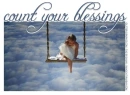 Count Your Blessings, CLOUDS, TEXT, CUTE