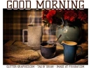 GOOD MORNING, COFFEE, HUNTING, FALL, TEXT