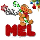 Mel - Gingerbread - Ornaments - Cozy