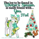 Mel - Winter's Season - Tree - Ornaments