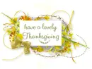 Have A Lovely Thanksgiving, DESIGNS, HOLIDAYS, TEXT