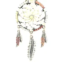 DreamWeaverFireQuartzTopazDreamCatcher