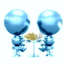 TableOfThanksForTwoAquaCouple