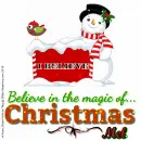 Mel - Believe In The Magic - Snowman - Sparkles