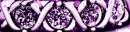 AThousandXOXOPurpleXOXO Divider