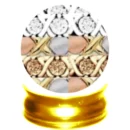 ThanksForMoreXOXOGoldGlobe