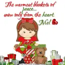 Mel - Girl - Gifts - Peace - Heart