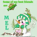 Mel - Snow- Best Friends - Flakes