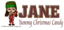 Yummy Christmas Candy - Jane