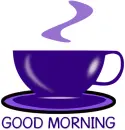 GOOD MORNING, COFFEE, GREETINGS, TEXT