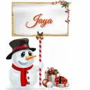 Jaya - Snowman - Gifts
