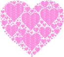 heart made of hearts