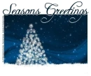 SEASONS GREETINGS, TREE, HOLIDAYS, CHRISTMAS, TEXT