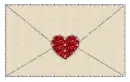 envelope letter with heart