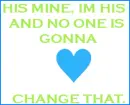 he's mine