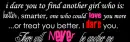 there will never be another me