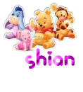 Glitter Pooh Babies.. Shian