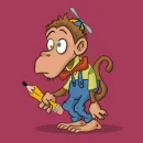 dumb monkey