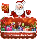Merry Christmas from Santa