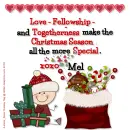 Mel - Love - Fellowship - Togetherness - Special