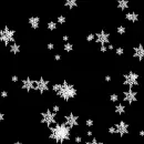 Snow falling