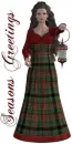 Seasons Greetings, HOLIDAYS, GIRL, CHRISTMAS