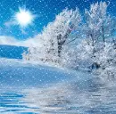 Winter Snowflakes ~ Background